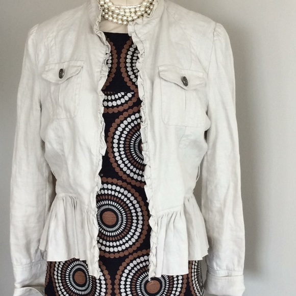 ⭐️⭐️ Linen Jacket ⭐️⭐️ - Picture 3 of 7